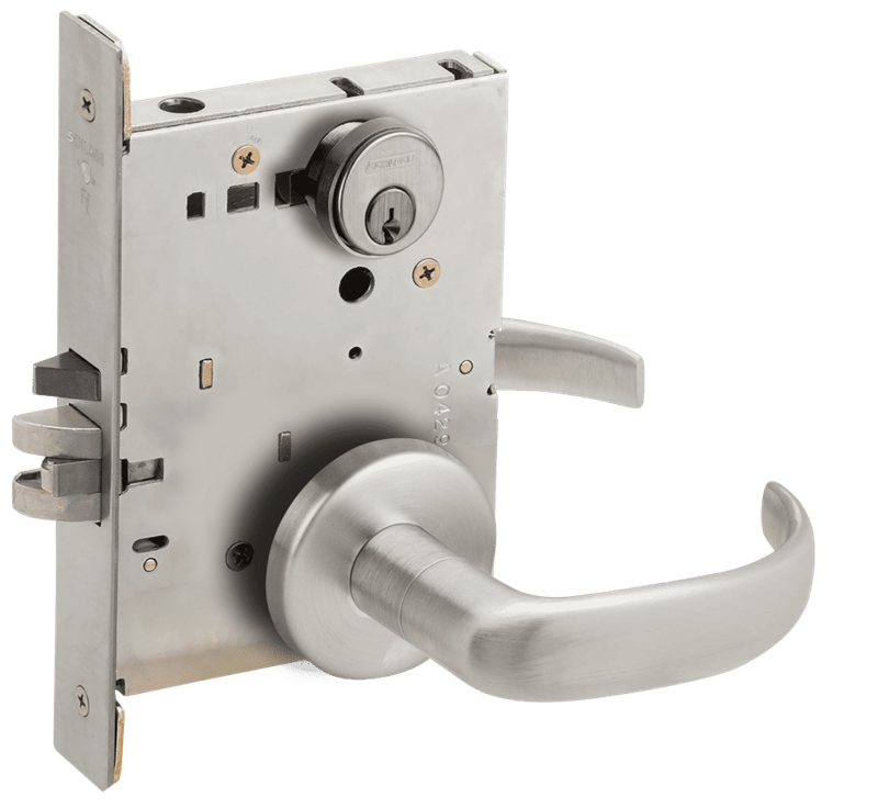 17B - 17 Lever with B Rose